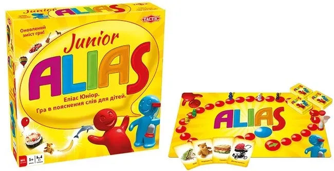 Еліас для дітей (Alias Junior) - настільна гра ALS-JUN-UA фото