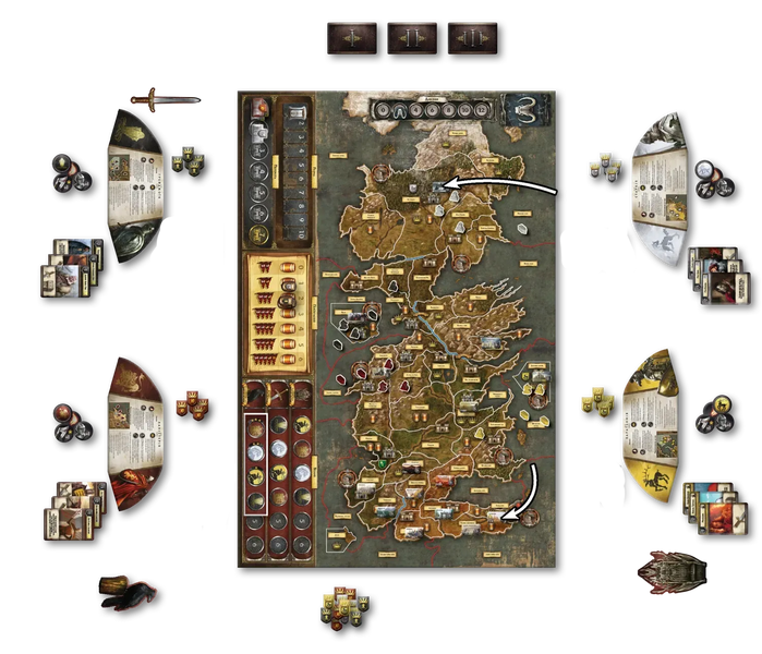 Гра престолів. Друге видання (A Game of Thrones: The Board Game Second Edition) - настільна гра GOT2-BASE-UA фото