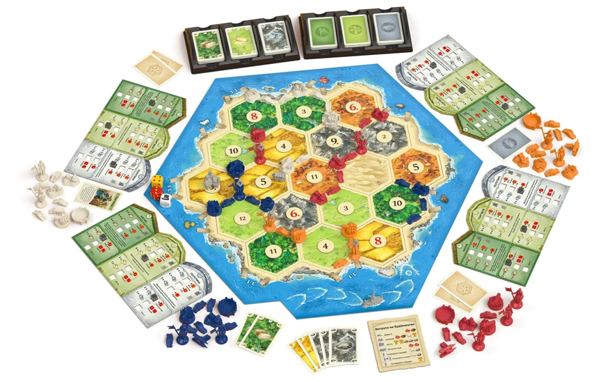 CATAN. Міста й лицарі (Cities & Knights) - Доповнення до настільної гри CATAN-CK-UA фото