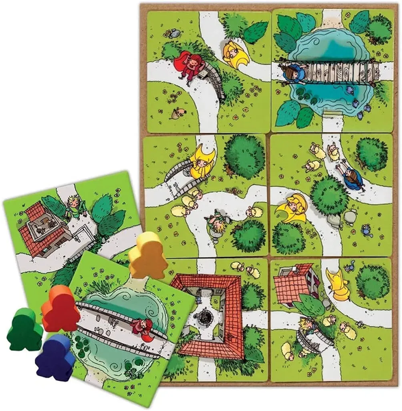 Каркасон для дітей (My First Carcassonne) - настільна гра CARC-KIDS-UA фото