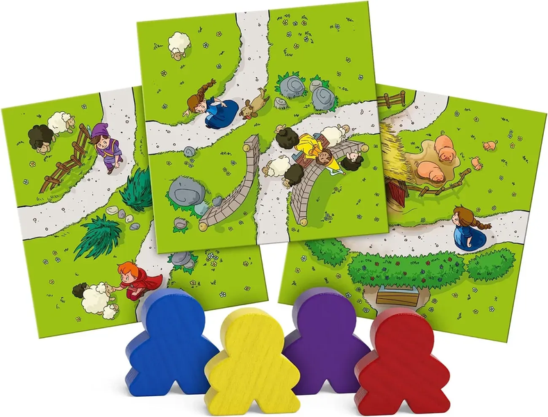 Каркасон для дітей (My First Carcassonne) - настільна гра CARC-KIDS-UA фото
