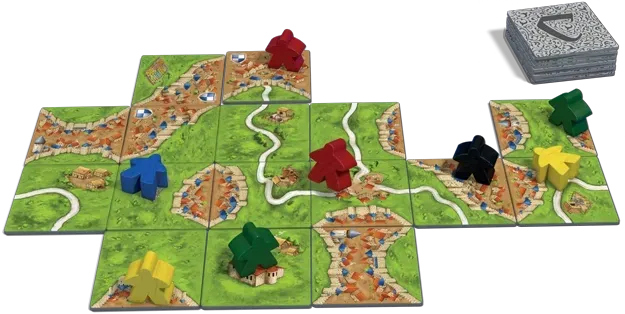 Каркасон (Carcassonne) - настільна гра CARC-BASE-UA фото