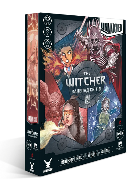 Unmatched: The Witcher. Занепад світів (Realms Fall) - настільна гра UNM-WITCH-ZS-UA фото