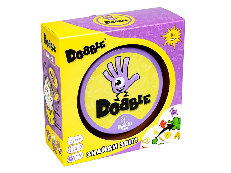 Доббл (Dobble) - настільна гра DOB-BASE-UA фото