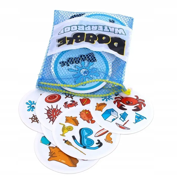 Доббль Водонепроникний (Dobble Waterproof) - настільна гра DOB-WP-UA фото