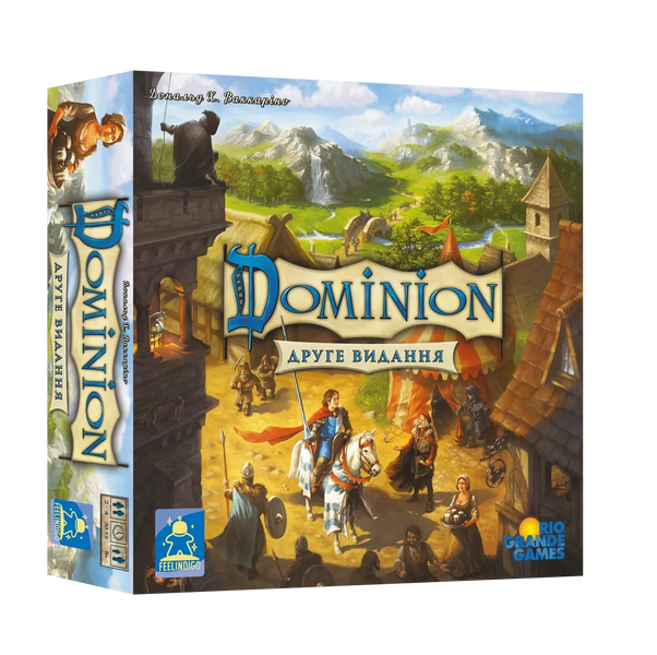 Домініон. Друга редакція (Dominion 2nd Edition) - настільна гра DOM-BASE-V2-UA фото