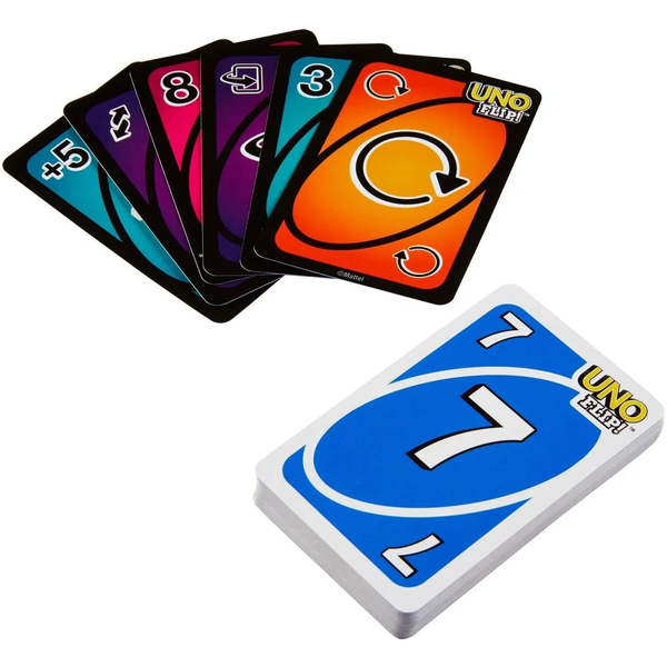 Уно Подвійна гра - (UNO Flip!) - настільна гра UNO-FLIP-EN фото