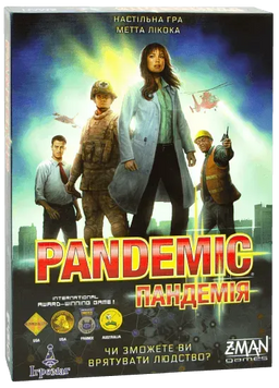 Пандемія (Pandemic) - настільна гра PAN-BASE-UA фото