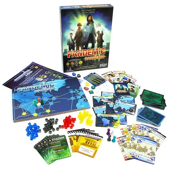 Пандемія (Pandemic) - настільна гра PAN-BASE-UA фото