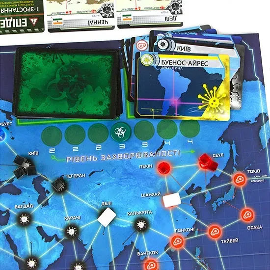 Пандемія (Pandemic) - настільна гра PAN-BASE-UA фото
