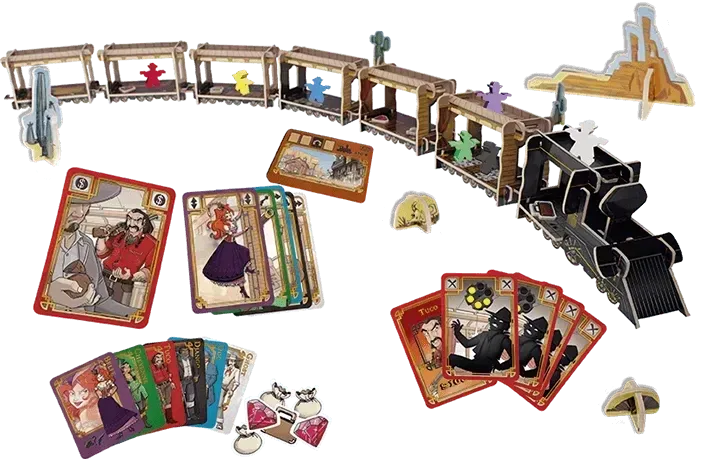 Кольт Експрес (Colt Express) - настільна гра CE-BASE-UA фото