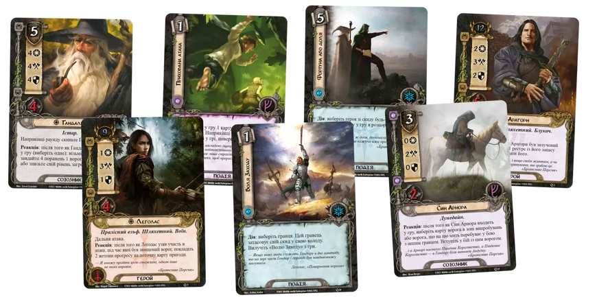 Володар Перснів. Карткова гра (The Lord of the Rings: The Card Game) - настільна гра LOTR-CG-UA фото