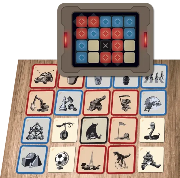 Кодові імена: Малюнки (Codenames: Pictures) - настільна гра CN-PIC-UA фото