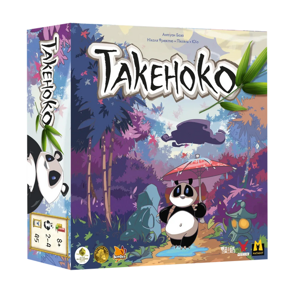 Такеноко (Takenoko) - настільна гра TKN-BASE-UA фото